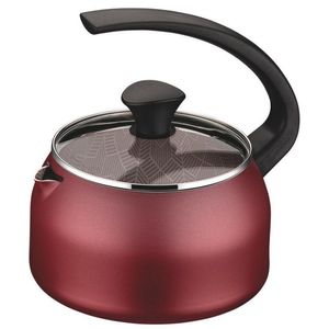Chaleira Tramontina Paris Texture Em Alumínio Com Revestimento Antiaderente Starflon Max 1,9 L Vermelho