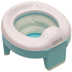 Troninho Portátil Cosco 2 Em 1 Azul