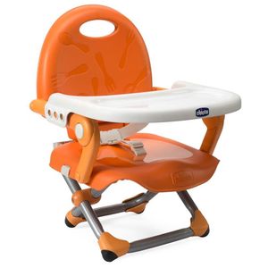 Assento Elevatório Para Refeição Chicco Pocket Snack 0 A 15Kg Laranja