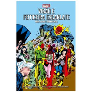 Livro Visão E Feiticeira Escarlate: Dia Das Bruxas Marvel Vintage Editora Panini