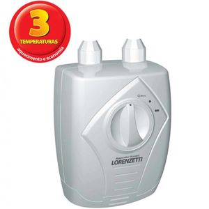 Aquecedor Versátil Lorenzetti 5500W Com 3 Temperaturas E Troca Rápida Da Resistência Branco 220V