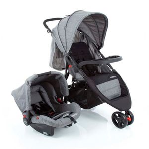 Carrinho De Passeio Cosco Travel System Duo Jetty Cinza