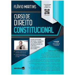 Livro Curso De Direito Constitucional Flávio Martins
