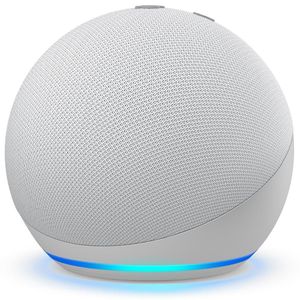 Smart Speaker Amazon Echo Dot 4ª Geração Com Alexa Branco Bivolt