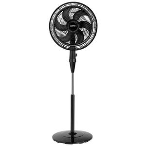 Ventilador De Coluna Turbo Force Vfc4 40cm Com 3 Velocidades E 6 Pás Arno Preto 220v