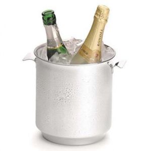 Balde Para Garrafas Bartender Em Aço Inox Forma Inox