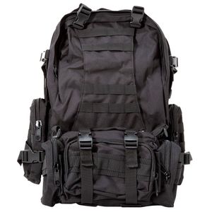 Mochila Esportiva Tática Defender 55 Litros Echolife Preto