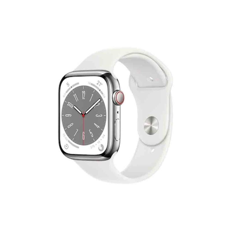 Apple Watch Series 9 GPS 45mm - Cellular - Alumínio Prateado