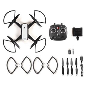 Drone Multilaser Hawk Câmera Hd Gps Es257 Branco Com Preto