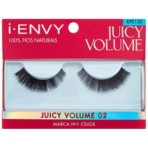Cílios Postiços I-Envy Juicy Volume 02 Kiss New York 2G 1 Par