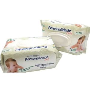Toalha Umedecida Aloe Vera Pacote 100 Unidades