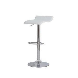 Banqueta Alta Estofada p/Cozinha Americana Branc