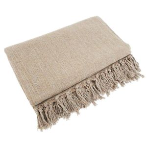 Manta Para Sofá Tipo Manta Capa De Sofá 2,40 X 1,80 Cor:Caramelo Mesclado