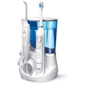 Irrigador Oral Waterpik + Escova Sônica Complete Care Para Limpeza Bucal Wp861b