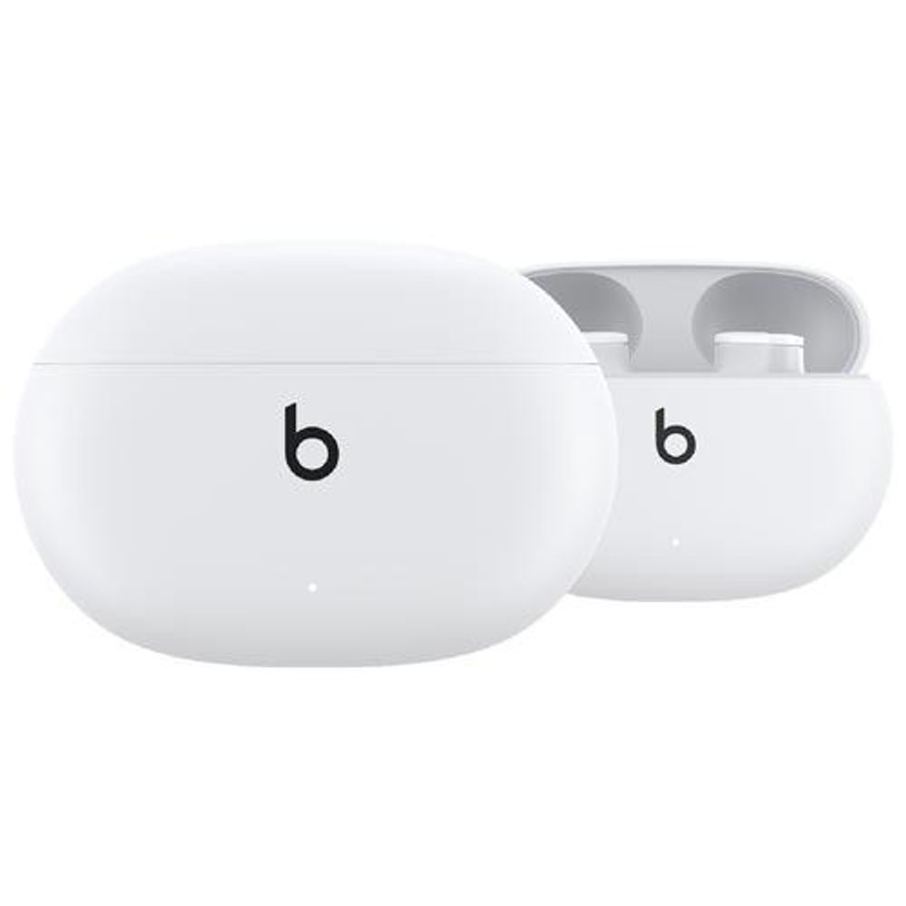 Fone De Ouvido Bluetooth Beats Studio Buds Branco Bateria De Até 8h