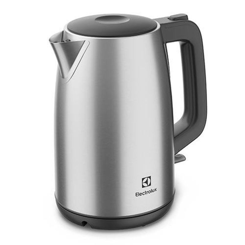 Chaleira elétrica inox 1,8L 1200W com desligamento automático 110V