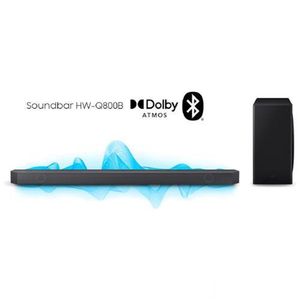 Soundbar Samsung Com 5.1.2 Canais E 360w - Hw-q800b/zd