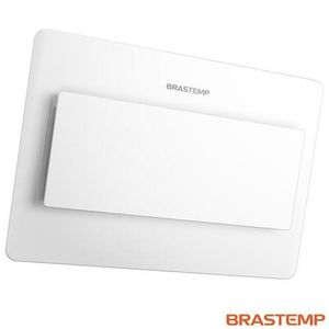 Coifa Parede De 80 Cm Brastemp Com 03 Velocidades - Vitreous - Gav80ab