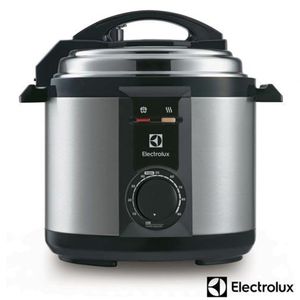 Panela Elétrica De Pressão Electrolux Inox E Preto - Pce20 110