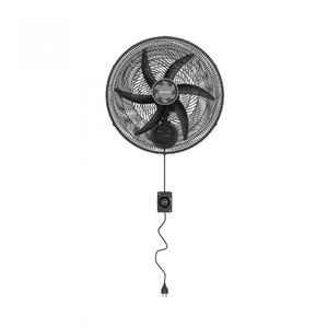 Ventilador De Parede 50cm Premium Preto 110v