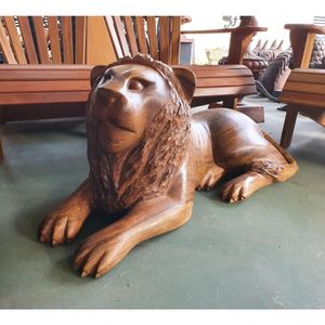 Leão Nala Rainha Animal Selva Madeira Pronto Artes