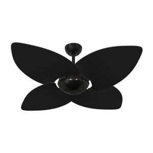 Ventilador De Teto Dormamu Nero Office 4 Pás Preto 127V