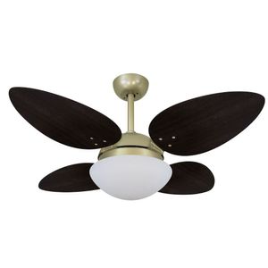 Ventilador De Teto Volare Petalo Quad Tabaco 127V