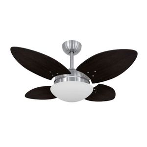 Ventilador De Teto Volare Mini Petalo Tabaco 220V