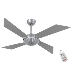 Ventilador Volare Tech Off Titanio 220v E Controle Remoto