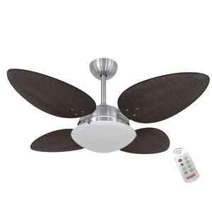 Ventilador Volare P Palmae Tabaco 127V E Controle Remoto