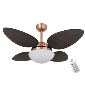 Ventilador Volare P Palmae Tabaco 127V E Controle Remoto
