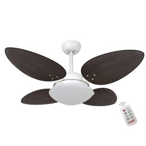 Ventilador Volare P Palmae Tabaco 127V E Controle Remoto