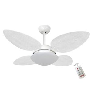 Ventilador Volare P Palmae Branco 220v E Controle Remoto