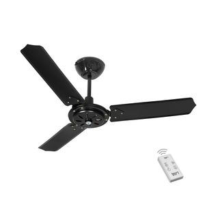 Ventilador Ipanema Preto 220V 3 Pás E Controle