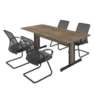Mesa De Reunião 2.0 Ret Afarra