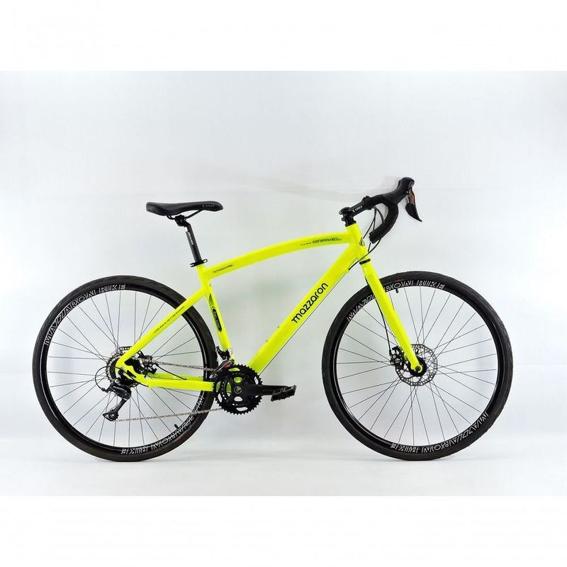 Bicicleta Gravel Aluminio Shimano Sora Amarelo Tamanho 17 5