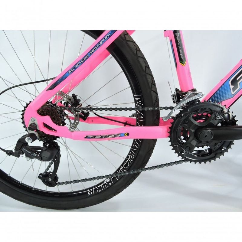 Bicicleta Mtb Fierce Aluminio Aro 26 Rosa Quadro 15 5 WebContinental