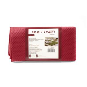 Escorredor De Louças Em Microfibra Liso Buettner Cooking Vermelho