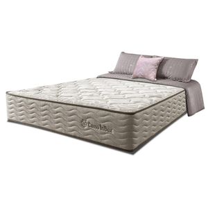 Colchão Queen Molas Ensacadas Euro 158x198x32 Cama Inbox Ocean Bege