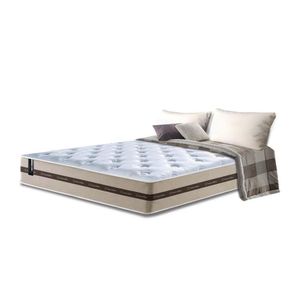 Colchão De Molas Ensacadas Queen Cama Inbox Smart 158x198x22 Bege