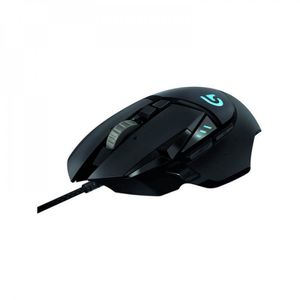 Mouse Usb Gamer Logitech G502 Hero Preto E Azul
