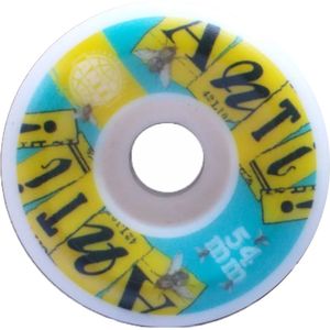 Roda Skate Anti Action 54mm 101 4at Fly