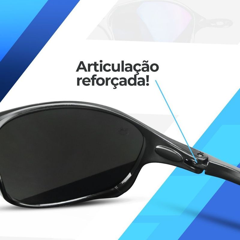 Óculos Masculino Orizom Esportivo Sol Preto Juliet G2 - WebContinental