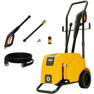 Lavadora De Alta Pressão Wap Profissional 4100 Com Engate Rápido E Mangueira De 7,5M Laranja E Preto 110V