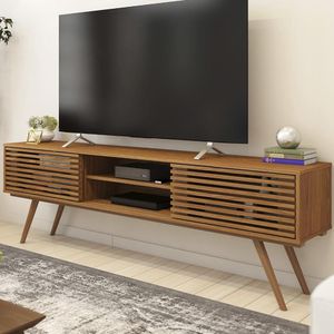 Rack Para Tv Até 70" Valencia Moov Jatobá