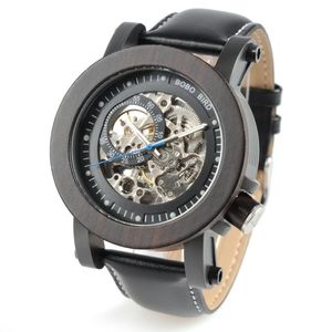 Relógio De Madeira Masculino Bobo Bird K10 Não À Prova D' Água