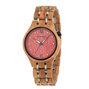 Relógio Masculino Bobo Bird Gt046 À Prova D'Água Feminino