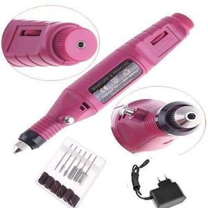 Lixa Eletrica De Unha Manicure E Pedicure 9V Rosa