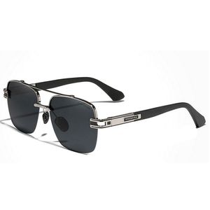 Óculos De Sol Masculino Quadrado Design Retro Proteção Uv400