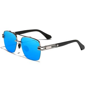 Óculos De Sol Masculino Quadrado Design Retro Proteção Uv400